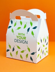 Festive box with handle 2