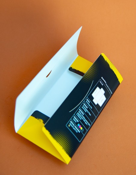 Presentation Envelope with Central Tuck-In Closure Square